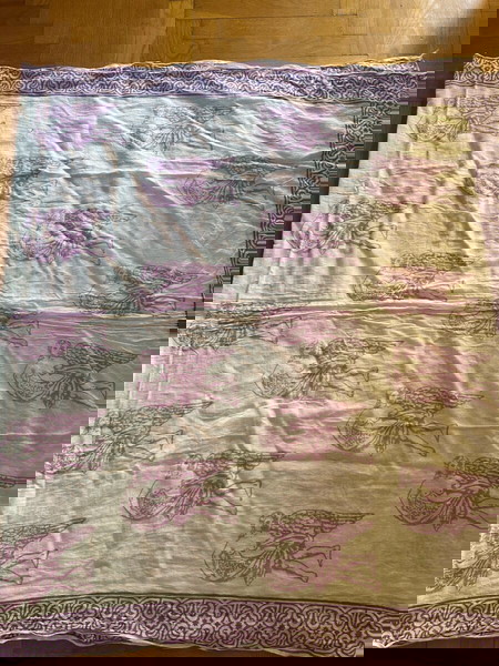 Pareo block print Ινδικό