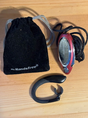 Handsfree mr. Blue Butterfly Version with case used