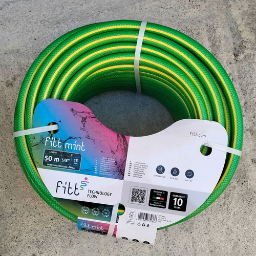 Fitt Mint Garden Hose 50m New, Durable Irrigation