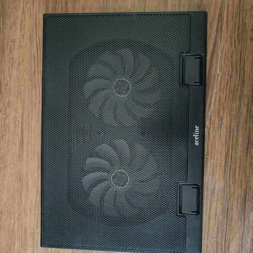Aceline C-1502 laptop cooling pad like new with 2 fans