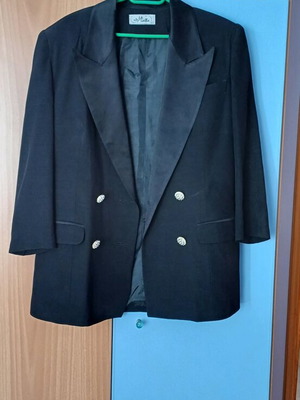 Winter jacket like new, size 48, black