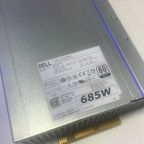 Dell Power Supply 685W 80+ Gold like new for Precision T5610 T5810 T7810