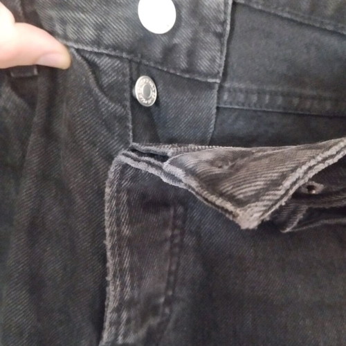 Zara black straight fit jeans like new, size S