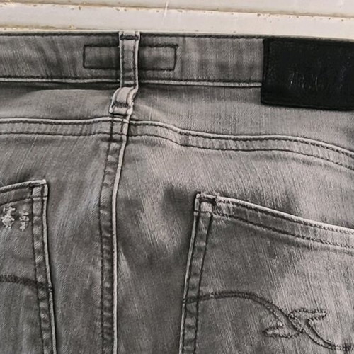 Trussardi women's elastic jeans like new, gray, size M
