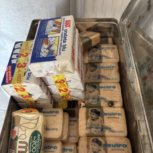 Box of sealed collectible soaps