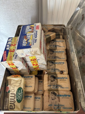 Box of sealed collectible soaps