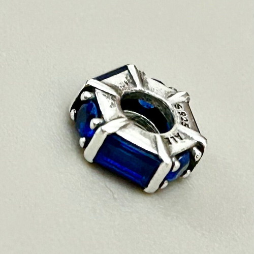 Pandora blue silver 925 divider clip like new