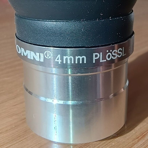 Celestron Omni 4mm eyepiece used