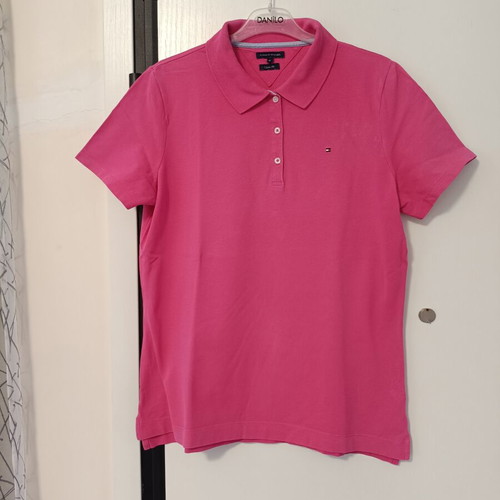 Tommy Hilfiger women's polo shirt XL like new, pink