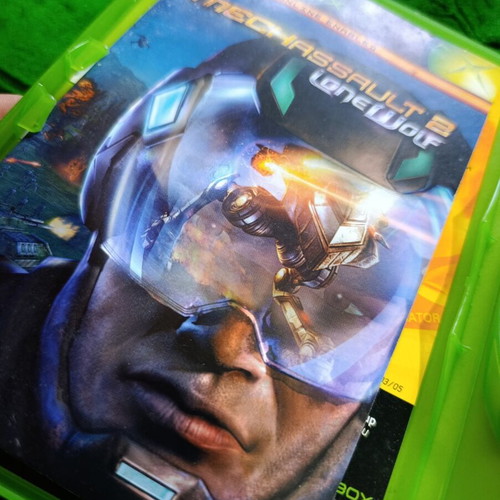 MechAssault 2 Lone Wolf Xbox game, Microsoft