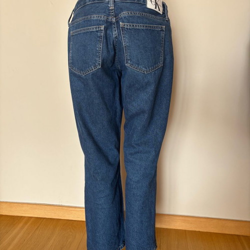 Calvin Klein Low Rise Baggy Jeans size M like new, blue