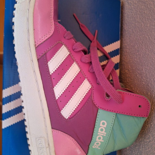 Adidas multicolor athletic shoes size 38