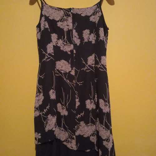 Steilmann floral Y2K double dress size UK 12 new, black and beige