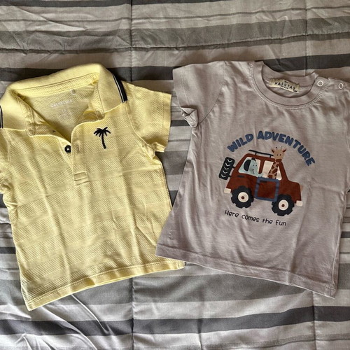 Children's t-shirts Orchestra like new, set of 2, 18 months