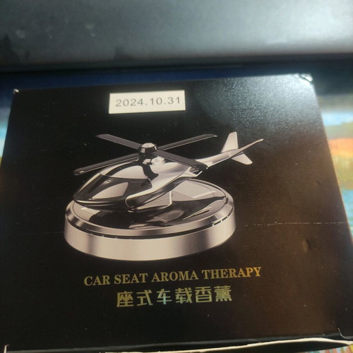 Aromatic solar helicopter for car new