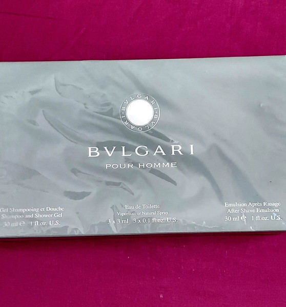 Mini set αντρικο τής BULGARI καινούργιο άθικτο