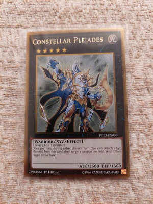 Yu-Gi-Oh Constellar Pleiades gold rare like new