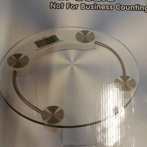 Personal scale used, electronic precision up to 150 kg