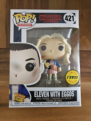 Funko Pop! Television Stranger Things Eleven with Eggos #421 Chase new