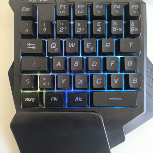 LogiLink ID0181 Gaming KeyPad with RGB lighting, like new