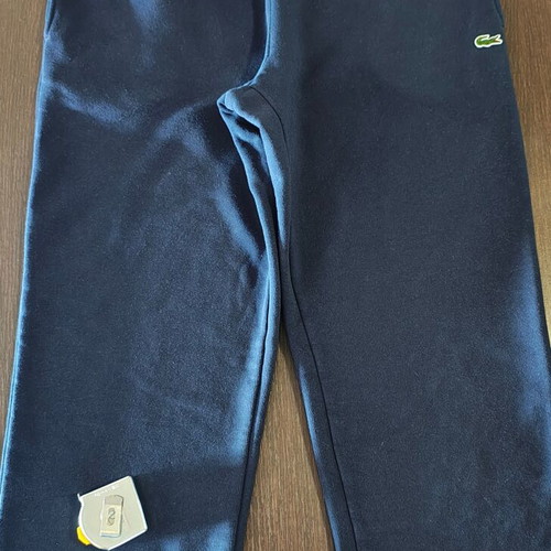 Lacoste tracksuit with hoodie and pants like new, blue, size L