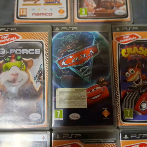 PSP Games used, pack of 7 titles