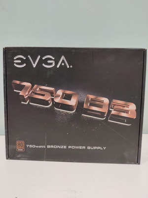 EVGA 750 B3 power supply 750W 80+ Bronze full modular like new