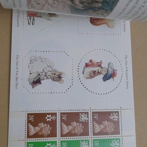 UK Booklet Stamps Beatrix Potter new