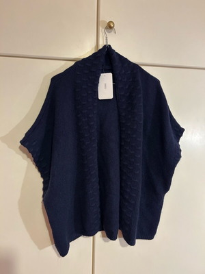 Knitted vest-cardigan ERRES collection new, size XL-XXL, blue