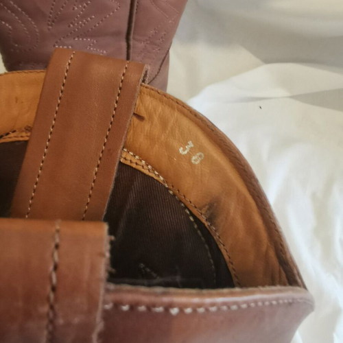 Pepe Jeans women's cowboy boots used, size 38, brown