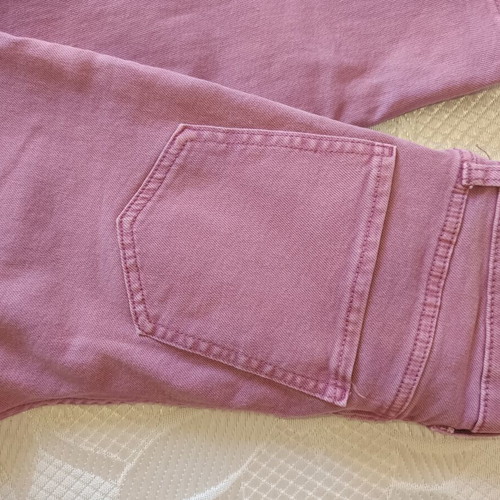 Bershka pink mom slim high-waisted jeans like new