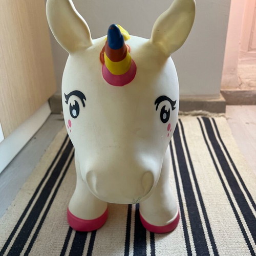 Hop Hop inflatable unicorn used 55x27x42cm