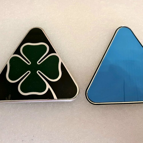 Alfa Romeo aluminum four-leaf clovers new