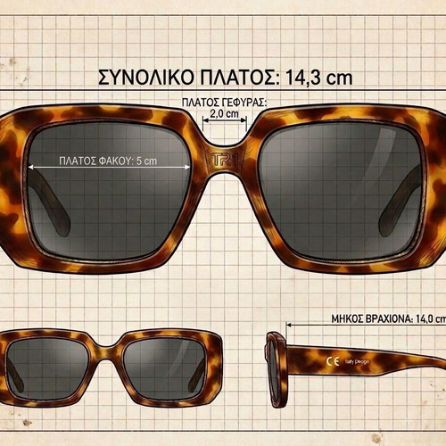 Mati Mati women's sunglasses rectangular tortoiseshell like new