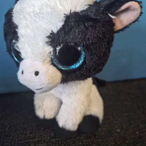 Ty Beanie Boos Butter Cow Plush Toy like new, 15 cm