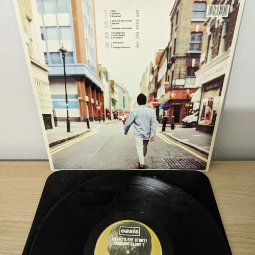 Oasis (What's The Story) Morning Glory? LP used 1st press UK