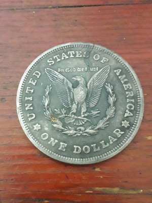 1921 1$ Morgan Dollar used replica