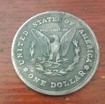 1921 1$ Morgan Dollar used replica