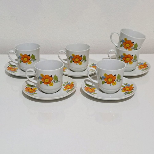 Ionia Cup and Saucer Set 11 pcs like new