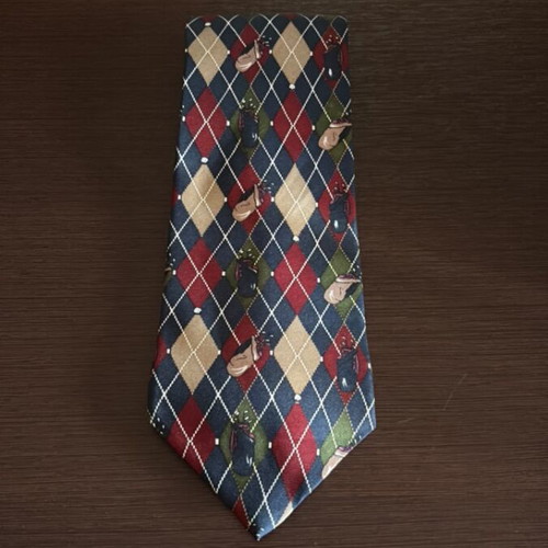 Spencer&Lowe men's silk tie like new, multicolor