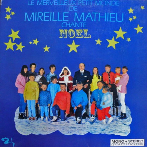 Mireille Mathieu Le Merveilleux Petit Monde De Mireille Mathieu Chante Noel vinyl record used