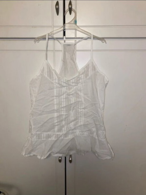 White Toi&Moi camisole size S-M like new