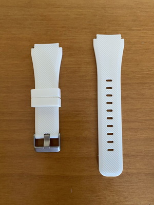 Watch Strap 22mm White new