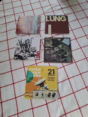 LUNG fanzine CD πακέτο 5 συλλογές σαν καινούργιο, rock