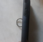 iPhone 11 phone case blue with ring and magnet for car, like new