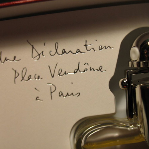LIMITED EDITION CARTIER DECLARATION PLACE VENDOME
