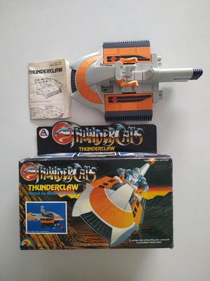 Thundercats Thunderclaw όχημα μεταχειρισμένο, στη συσκευασία 1986 LJN