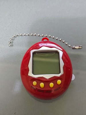 Retro digital virtual pet with chain, like new