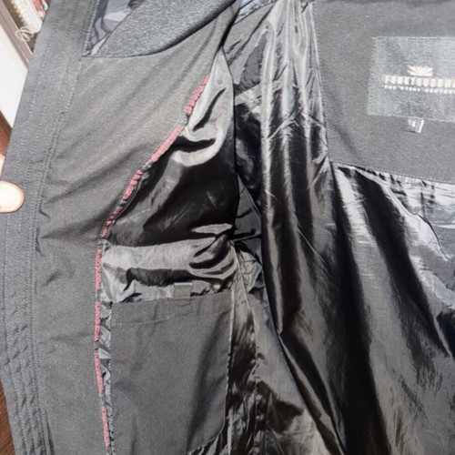 Funky Buddha black jacket used, size L, repairable pocket