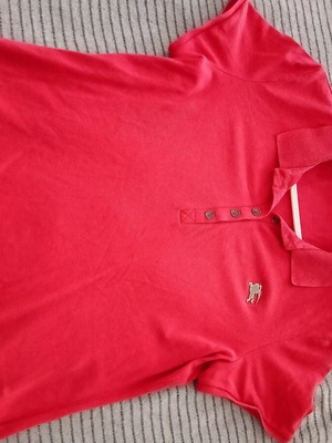 Burberry Brit women's polo shirt, medium, pink
